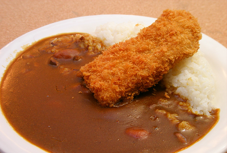 煮込みカツカレー