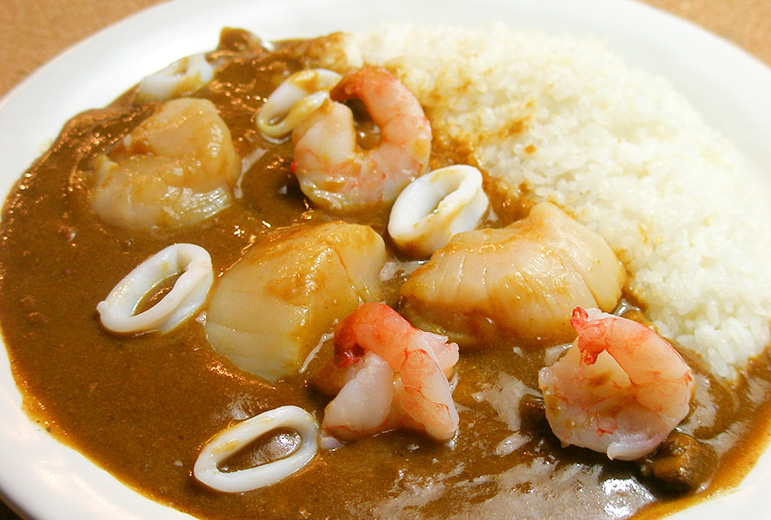シーフードカレー