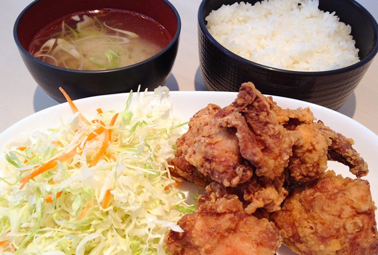 唐揚げ定食